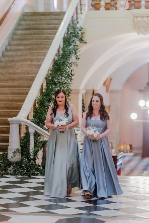 Statehouse Elegance for Erin and Gavin Best Wedding Florist Ohio
