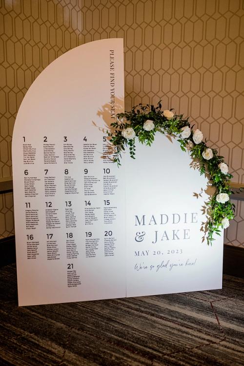 Maddie and Jake's Joyous Celebration near OSU Best Wedding Florist Ohio