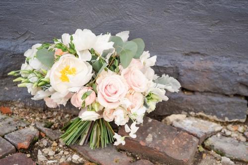 Summery Pastels photographed at The Ohio Statehouse Best Wedding Florist Ohio