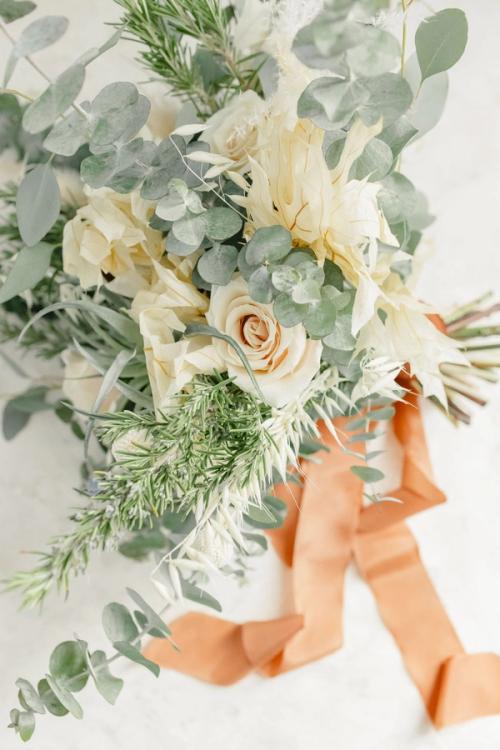 Megan and Will's West Coast-Inspired Day in Columbus Best Wedding Florist Ohio