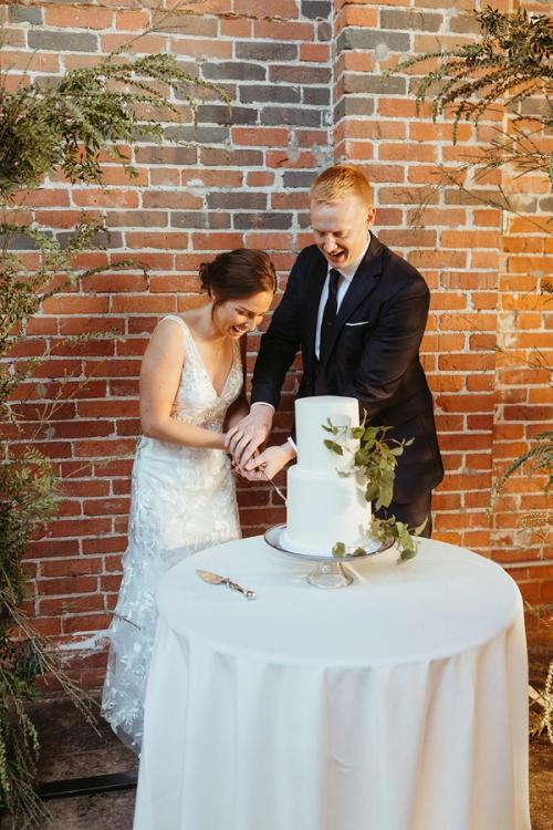 Michelle & Brad's Whimsical Botanicals at Strongwater Best Wedding Florist Ohio