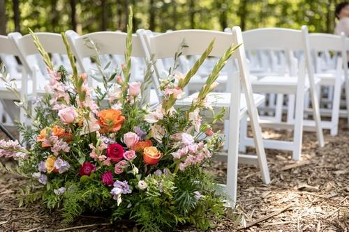 Cathy & Ken at Retreat 21's New Venue Best Wedding Florist Ohio