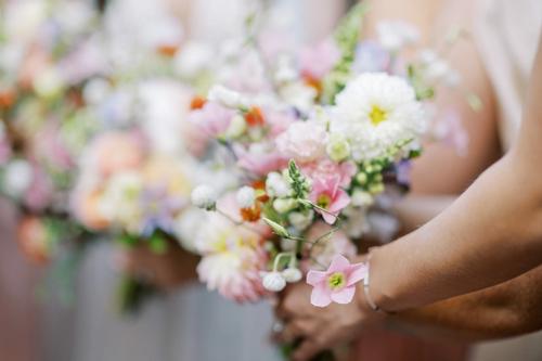 Nicole and David's Mountain Meadow-Styled Celebration Best Wedding Florist Ohio