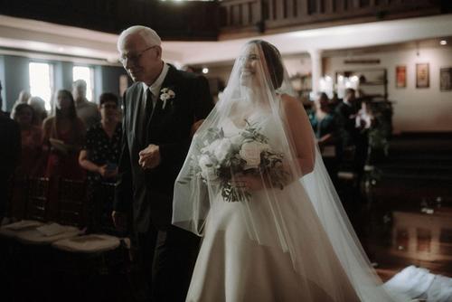 Haley & Warren's Magical Wedding at The Bluestone Best Wedding Florist Ohio