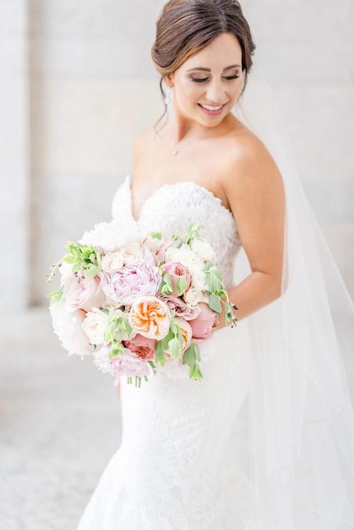 Erin & John's Glamorous Athletic Club of Columbus Wedding Best Wedding Florist Ohio