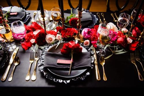 A Moody, Romantic Styled Shoot at Beverly Mansion Best Wedding Florist Ohio