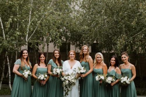 Dancing in the Flowers at the Columbus Museum of Art Best Wedding Florist Ohio