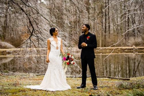 A Moody, Romantic Styled Shoot at Beverly Mansion Best Wedding Florist Ohio