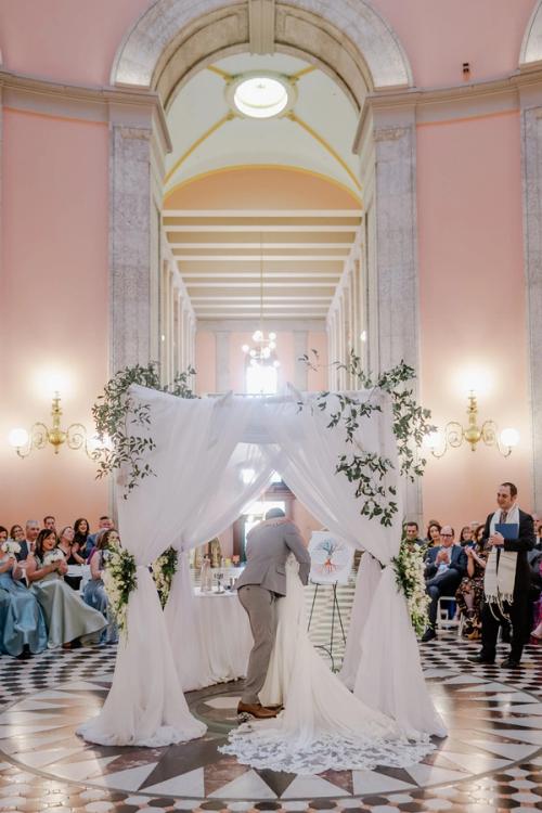 Statehouse Elegance for Erin and Gavin Best Wedding Florist Ohio