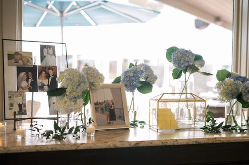 Mitchell and Claire's Bountiful Hydrangea and Peony-Filled Florals Best Wedding Florist Ohio