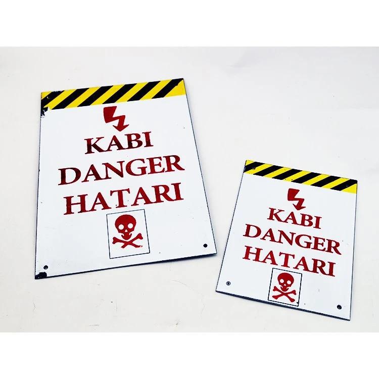 Custom High Voltage Danger Sign