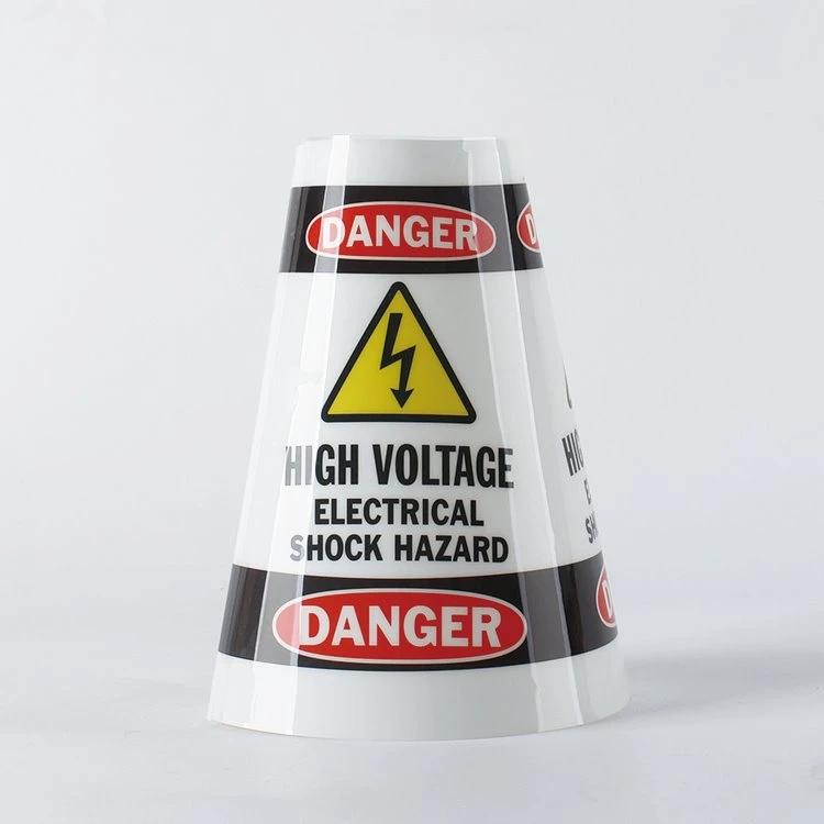 Danger Electric Shock Risk Vinyl Sticker