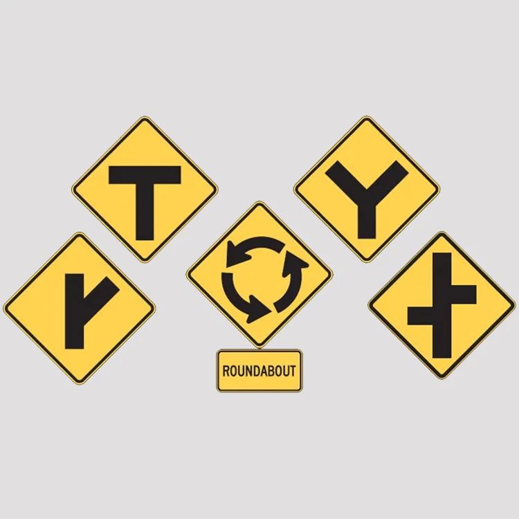 Roundabout Traffic Sign