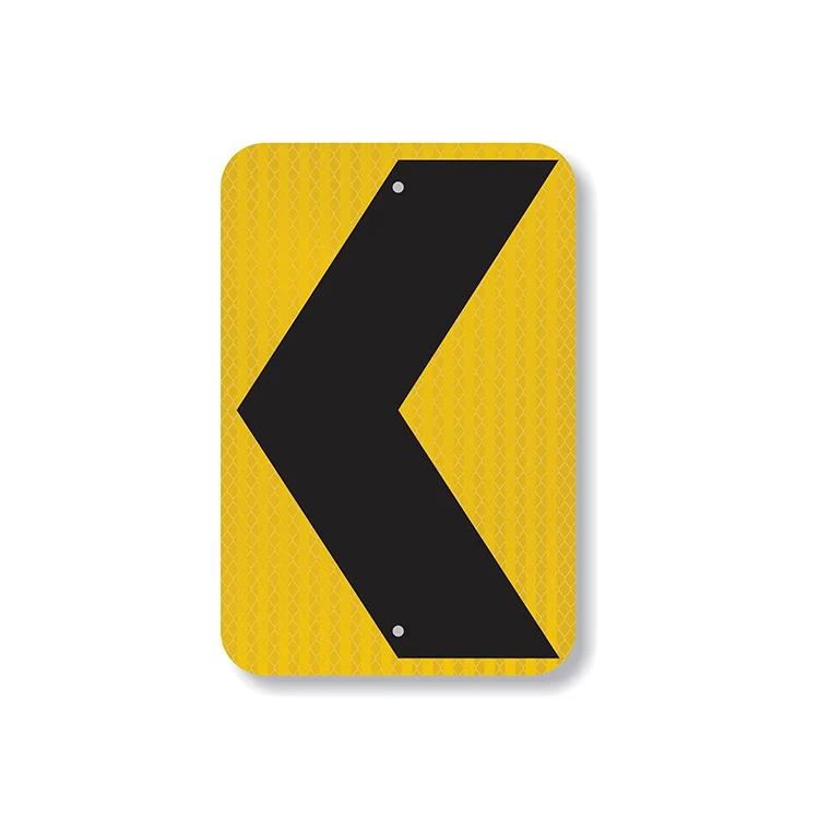 Reflective Aluminum Chevron Arrow Sign