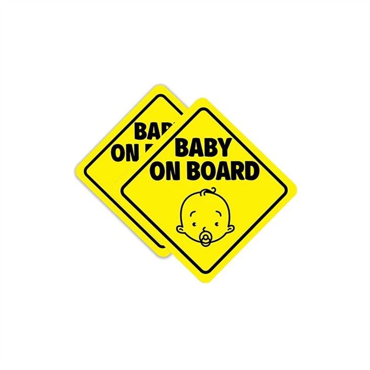 Baby On Board Magnet Sticker Sign