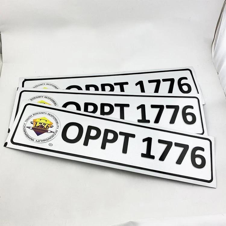 Metal Number Plate Manufacture