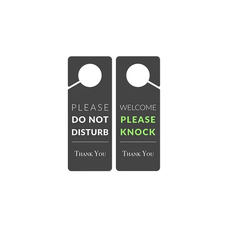 Do Not Disturb The Double-sided Sign