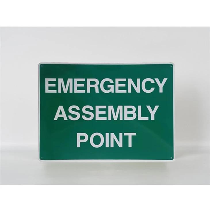 Emergency Assembly Point - Wall Sign