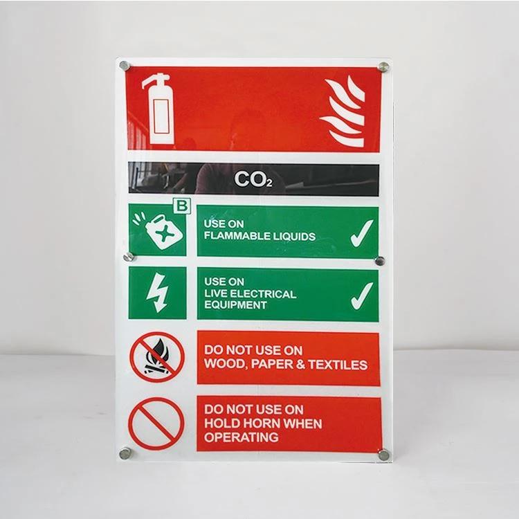 Safety Acrylic Sign Suppliers