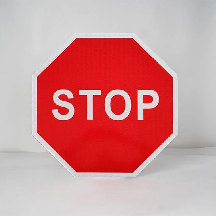 Street Road Stop Reflective Sign