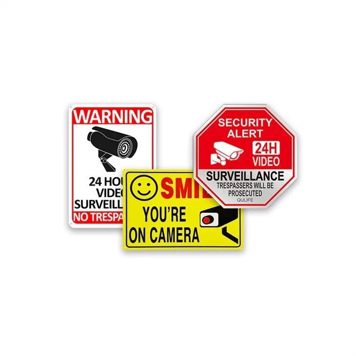 Security Camera Video Surveillance Sign