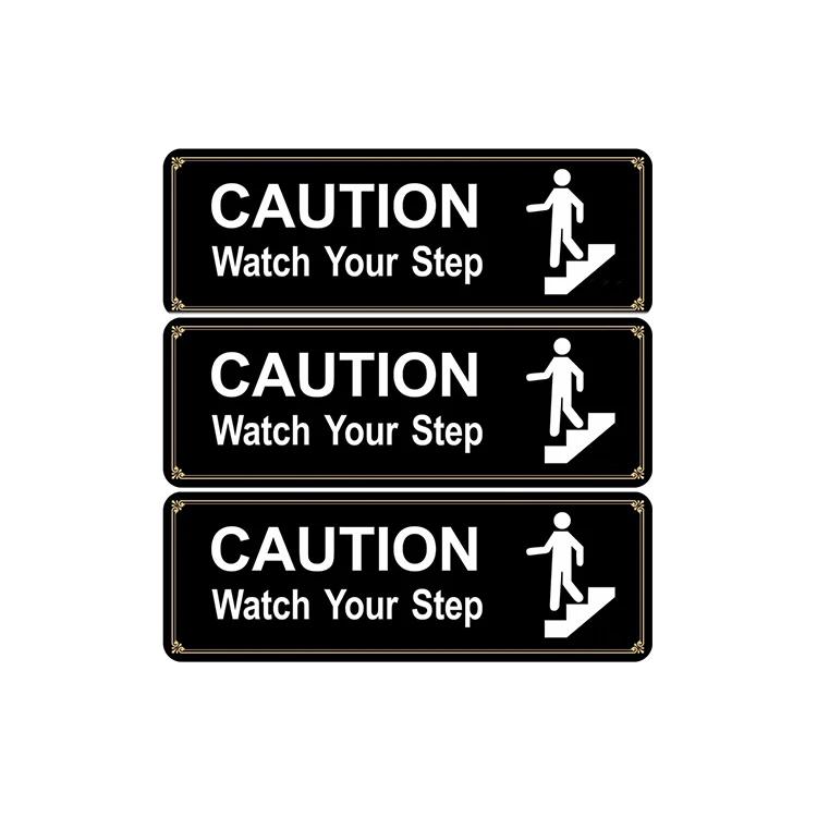 Watch Your Step Acrylic Sign