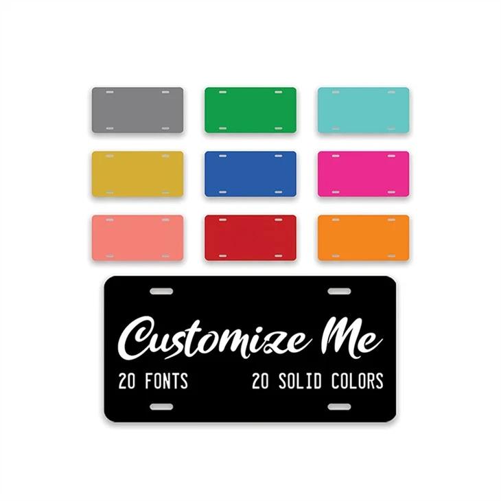 Customize Personalized Plane License Plate
