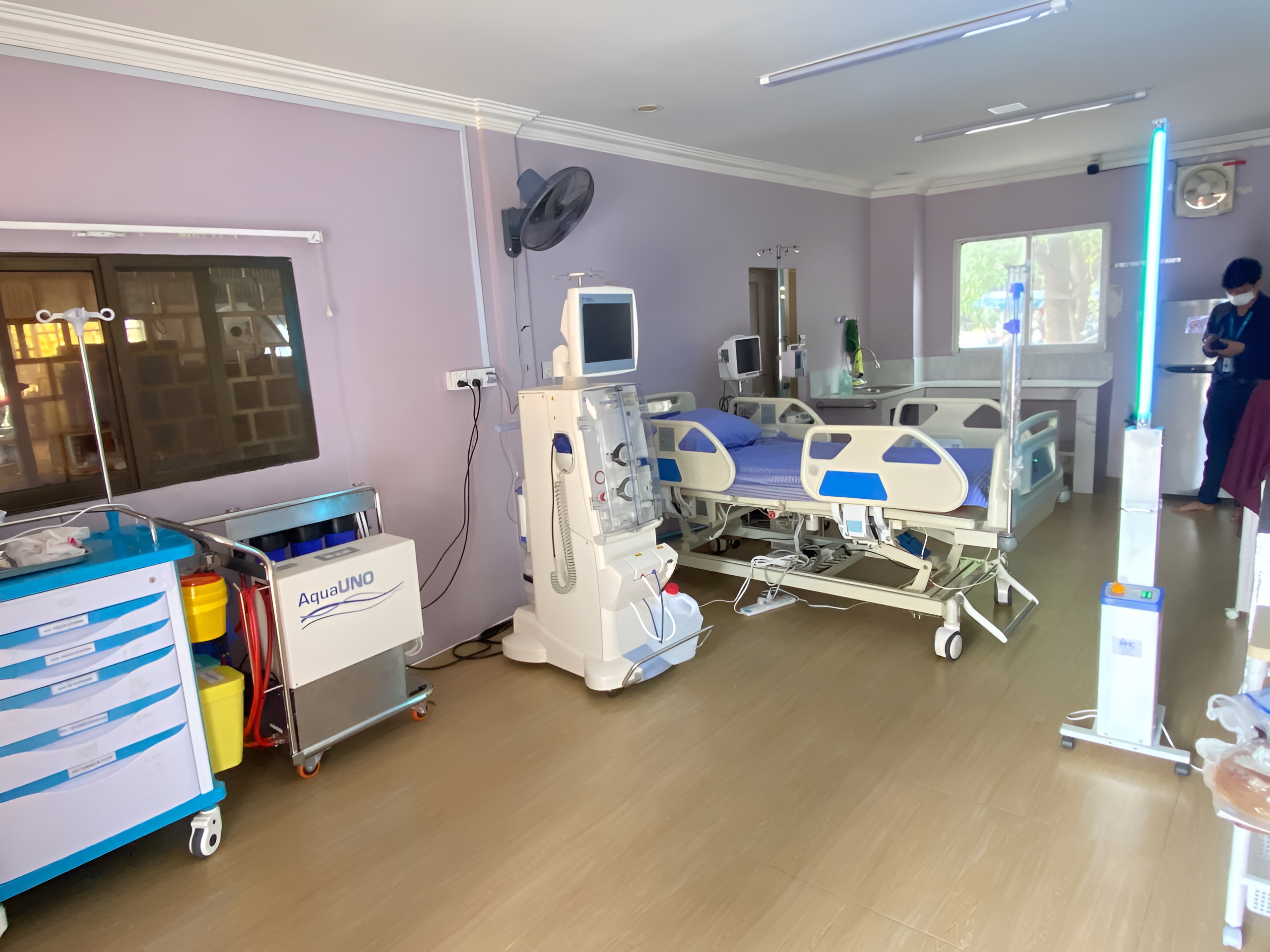 Dialysis on your schedule, in your space.