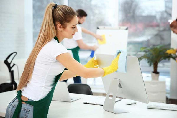 Commercial office cleaning in North Sydney