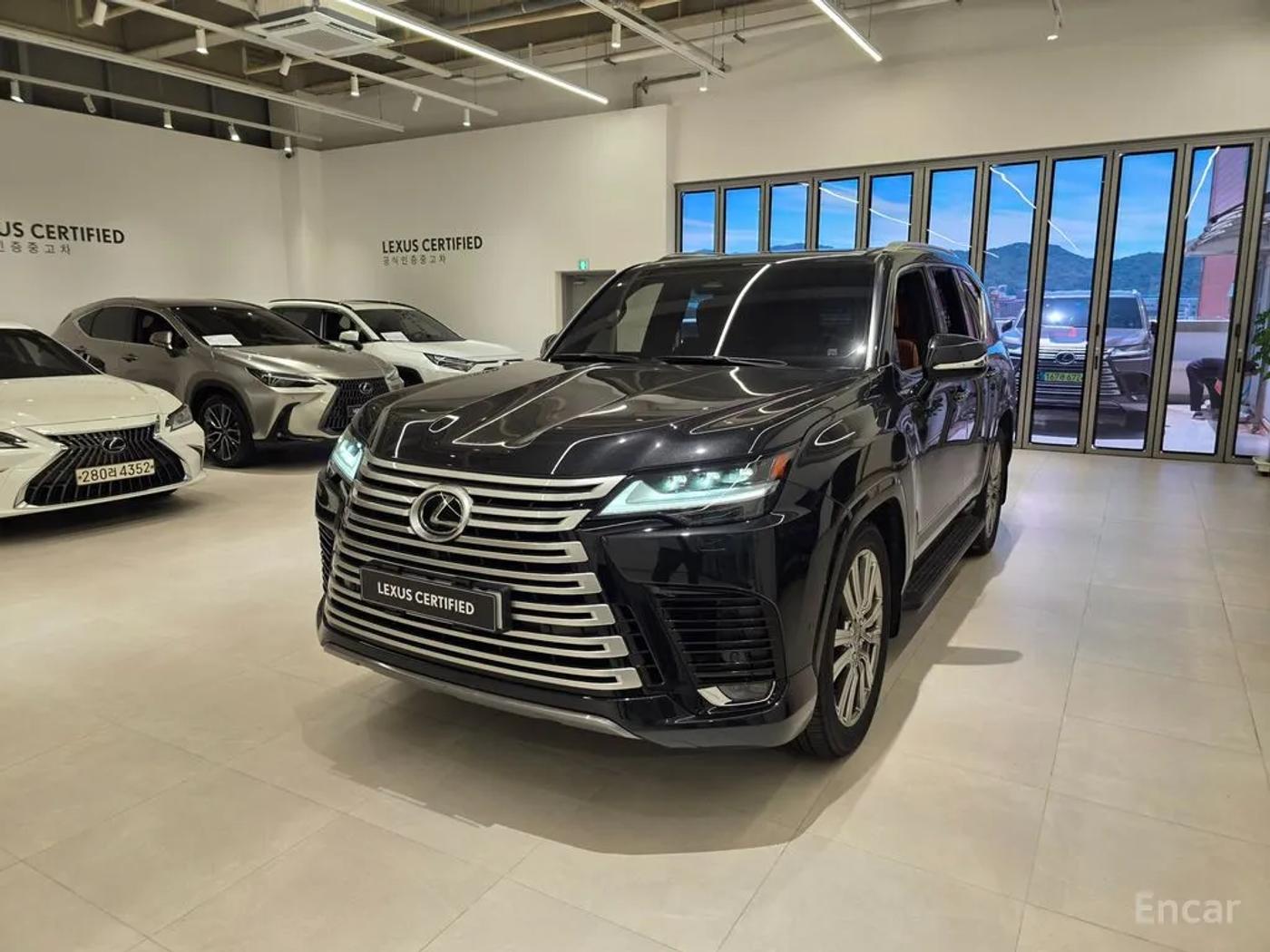 Lexus LX 700h VIP 2026, на экспорт из Южной Кореи