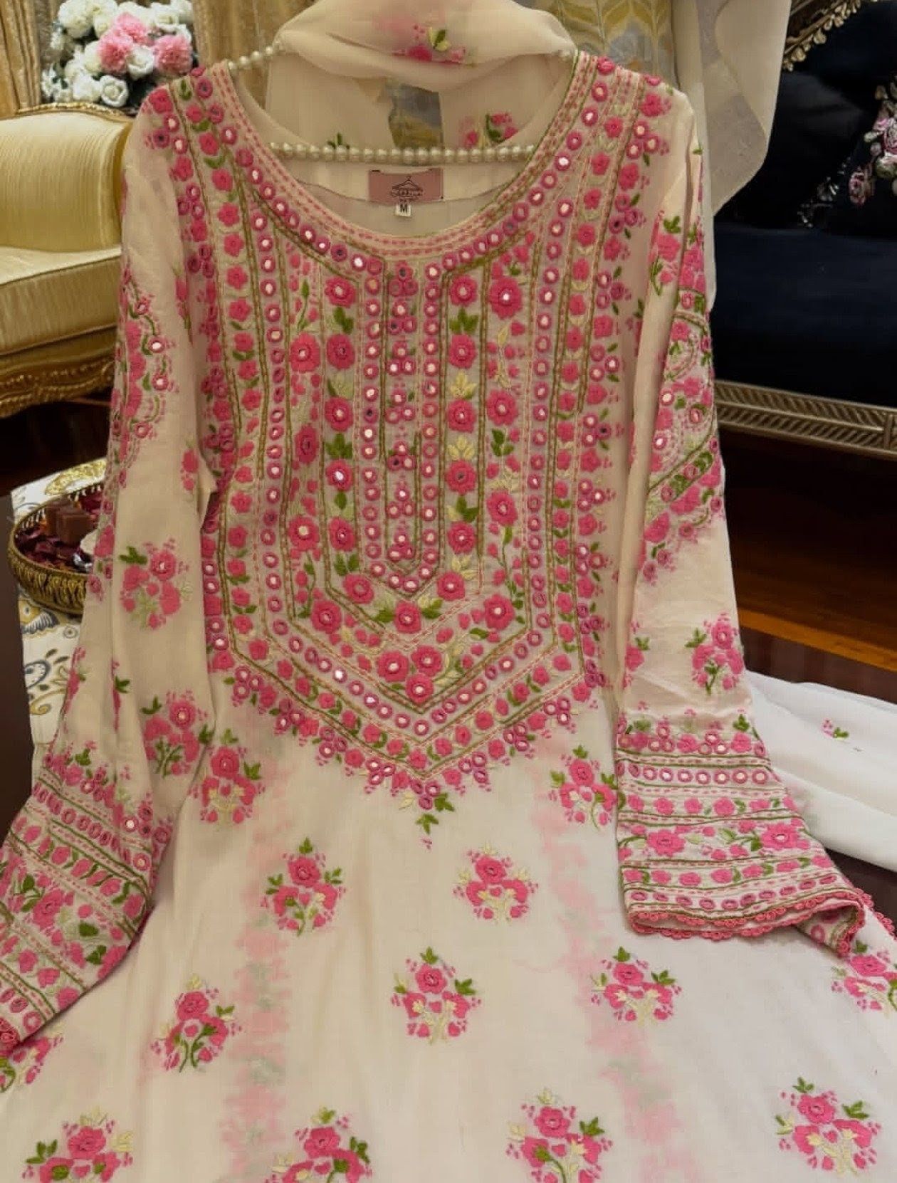 Luxury 3 Piece Embroidered Lawn Suit for Women