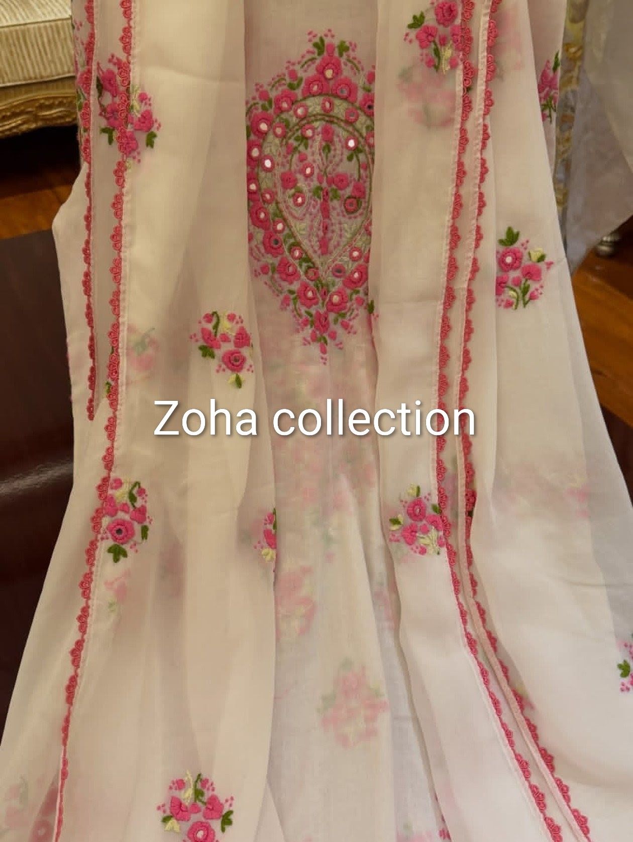 Luxury 3 Piece Embroidered Lawn Suit for Women