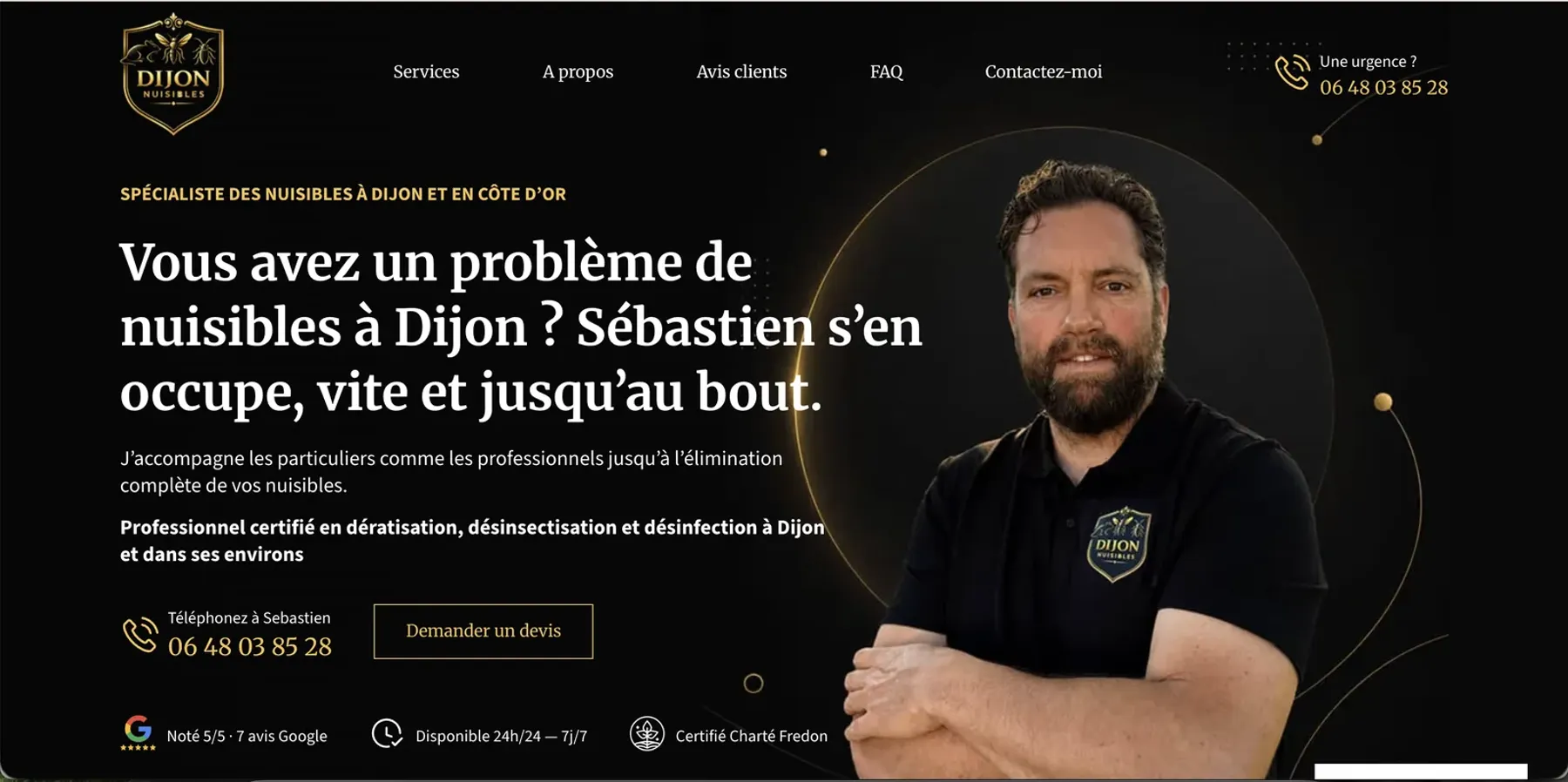 Capture du nouveau site