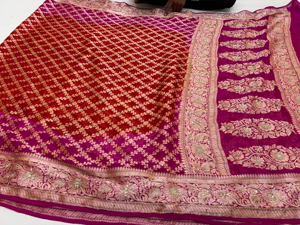 Antique Gold Zardozi, Bridal