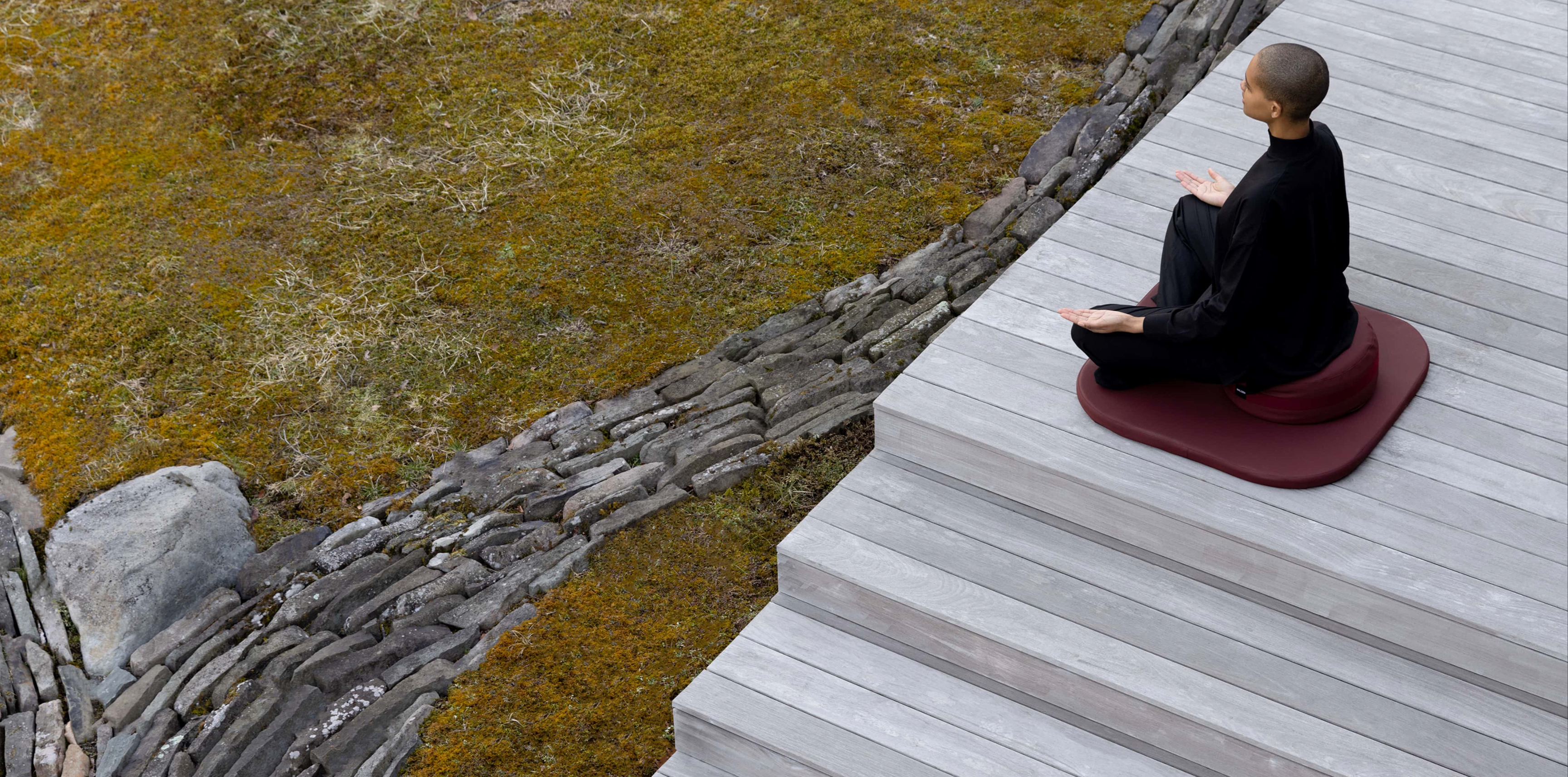 The Original Meditation Cushion + Mat Set