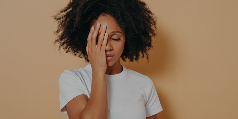 Frustreret kvinde - måske pga. problemer med fertiliteten