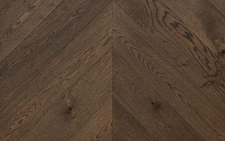 Chevron Parisien Grey 900mm engineered European oak flooring board detail