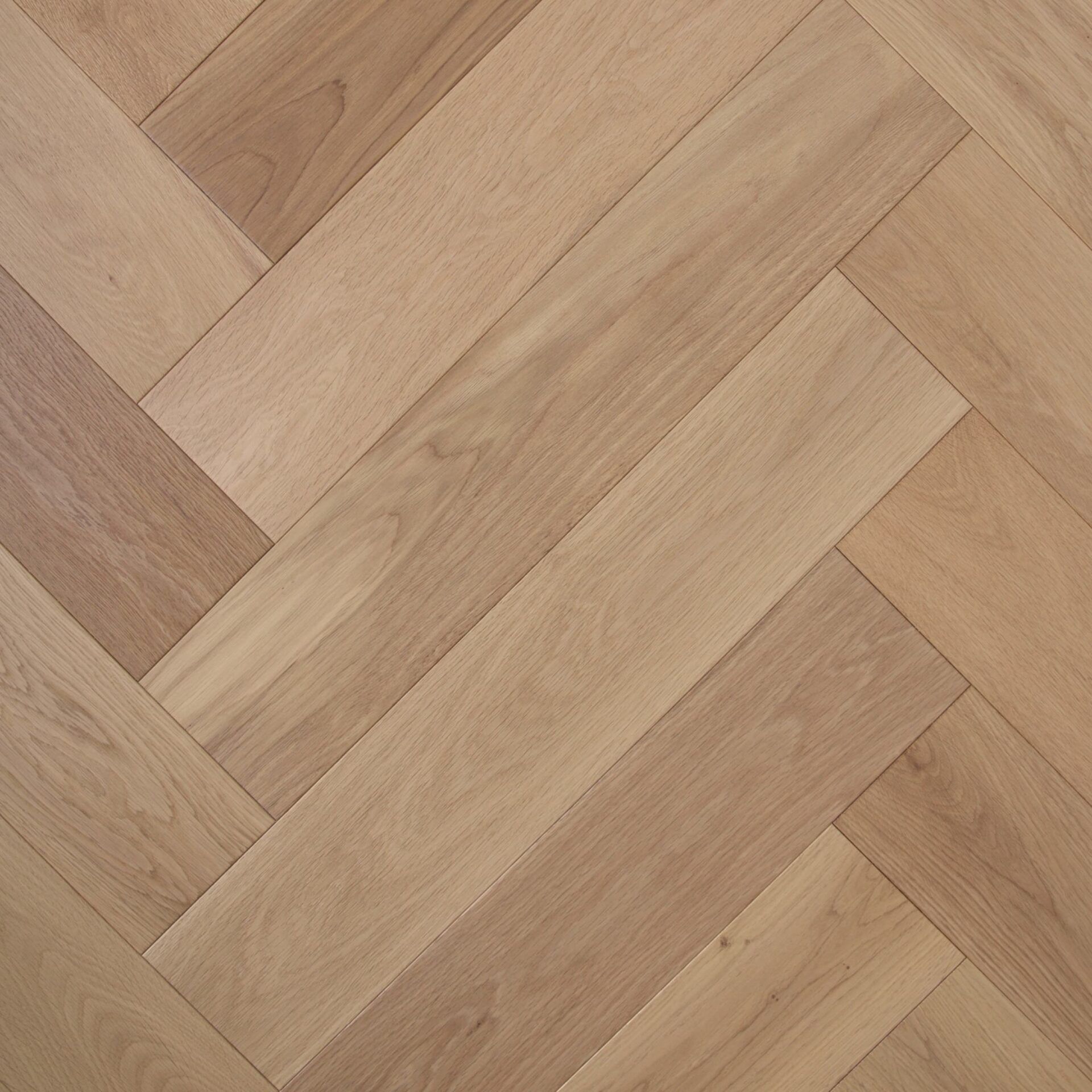 Herringbone Pure Natural engineered European oak herringbone flooring sample