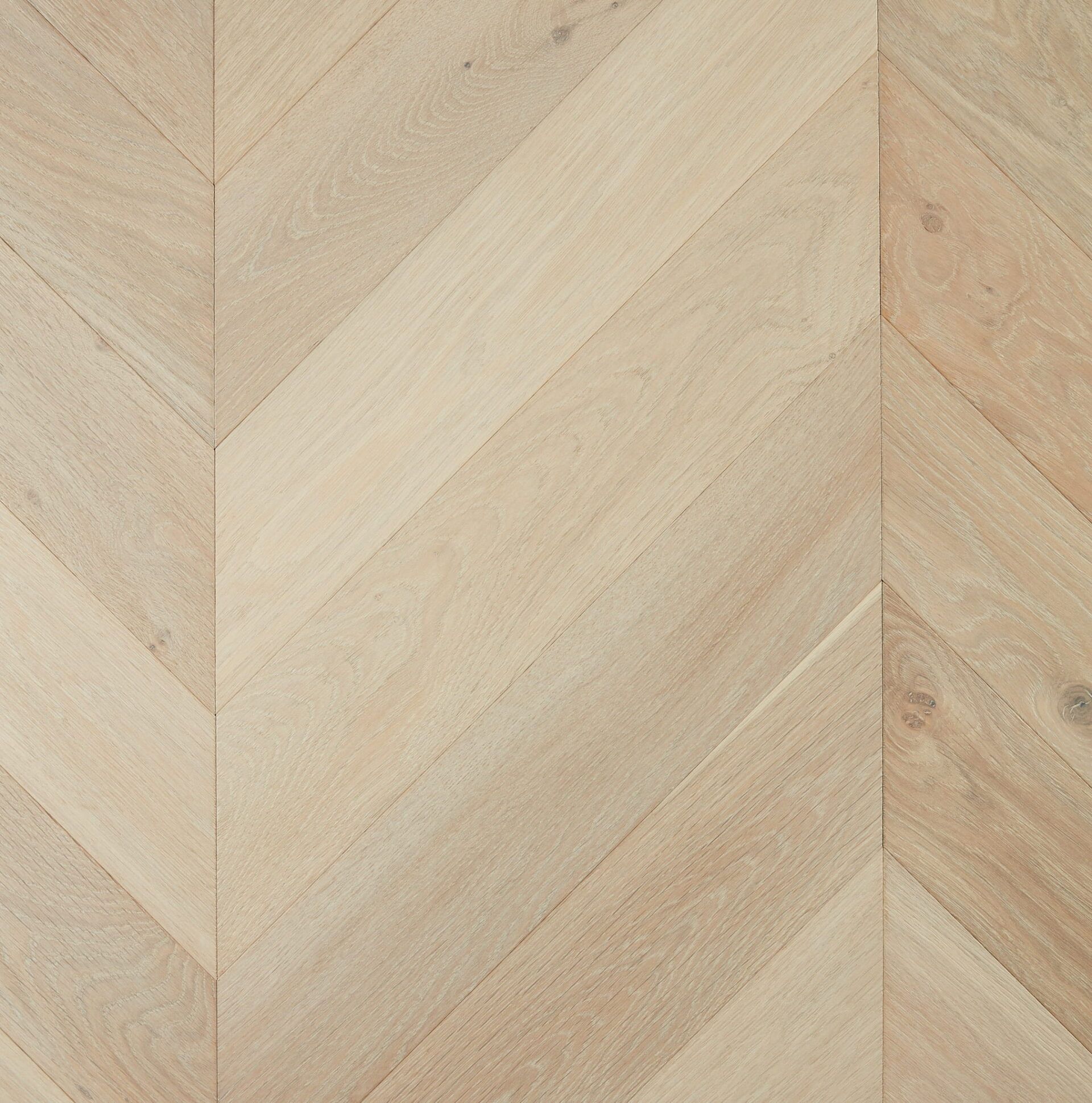 Chevron Chateau Grey engineered European oak chevron flooring sample