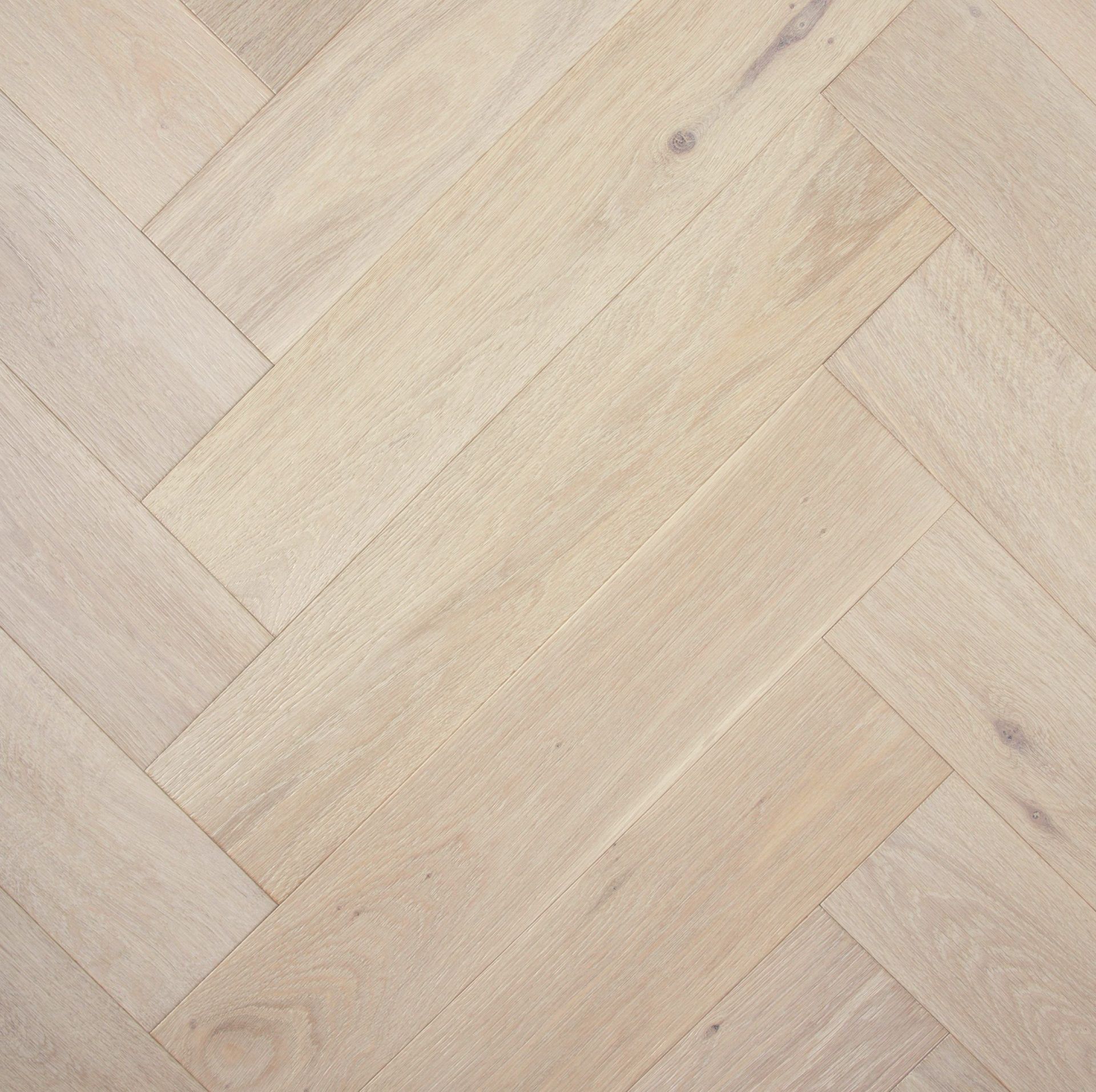 Herringbone Chateau Grey engineered European oak herringbone flooring sample