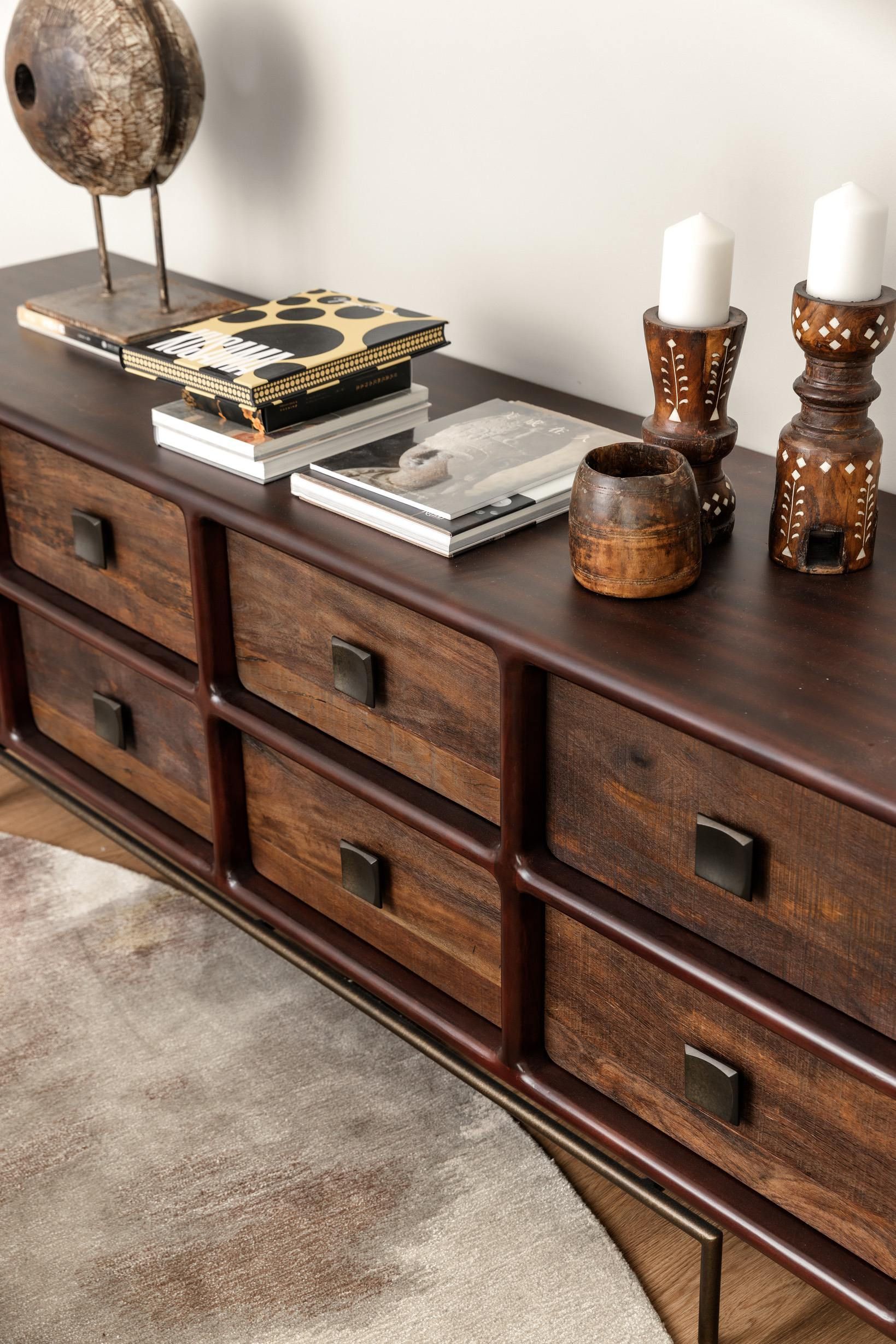 Interior furniture detail in the completed Canterbury residence.