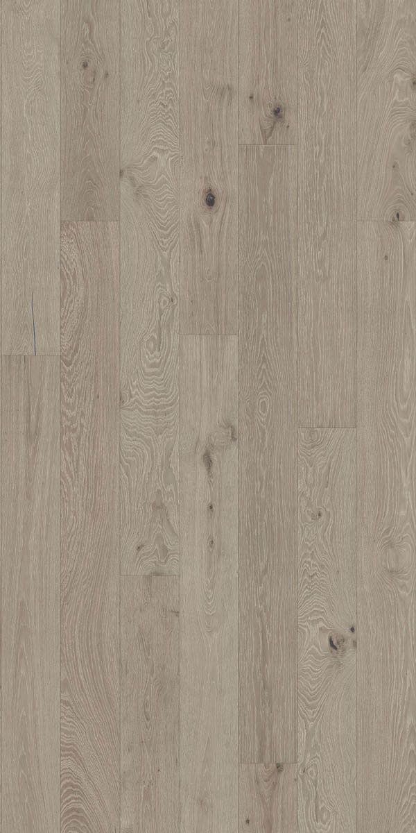 Light Ash engineered european oak flooring colour and grain sample.
