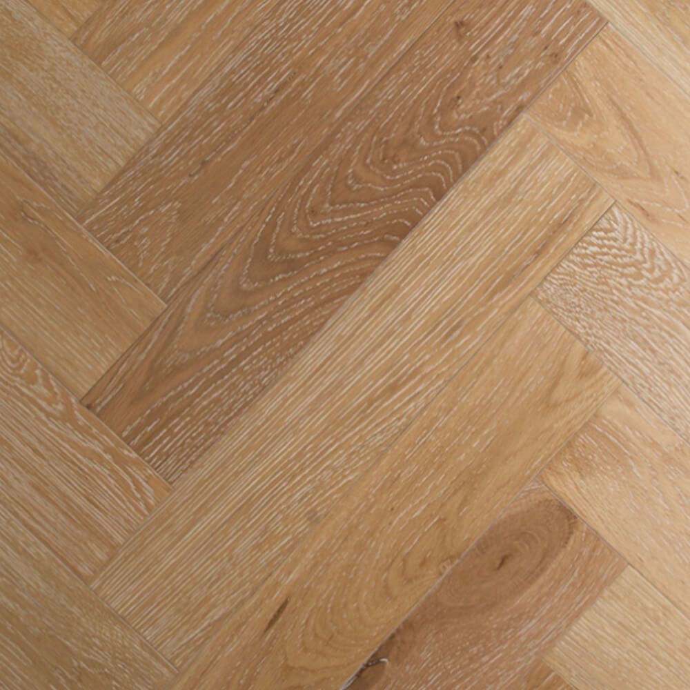 Herringbone Cabernet engineered European oak herringbone flooring sample