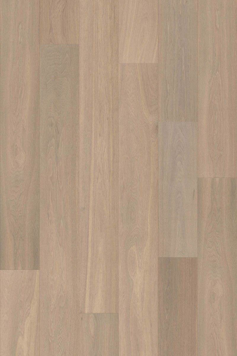 Terrace Grey engineered european oak flooring colour and grain sample.