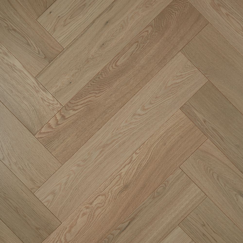 Herringbone Parana engineered European oak herringbone flooring sample
