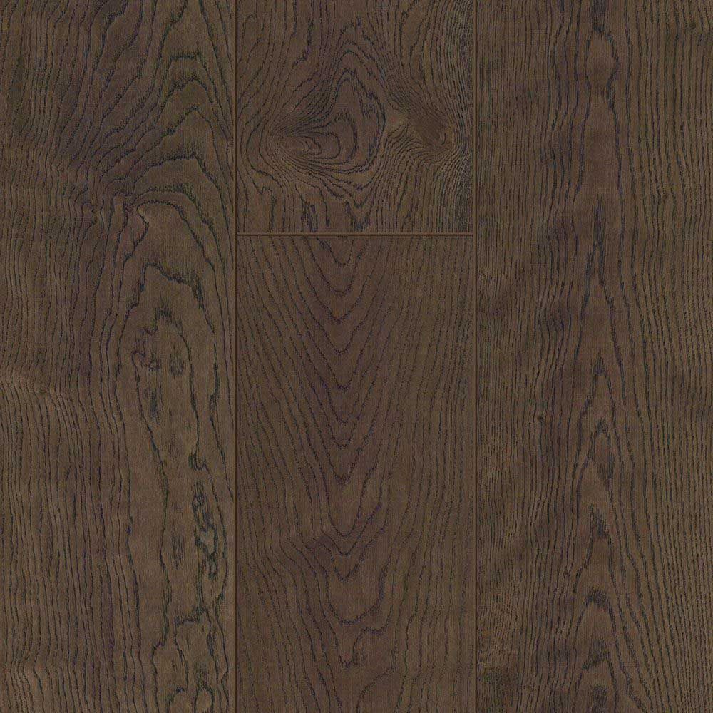 Kohle European oak plank flooring sample