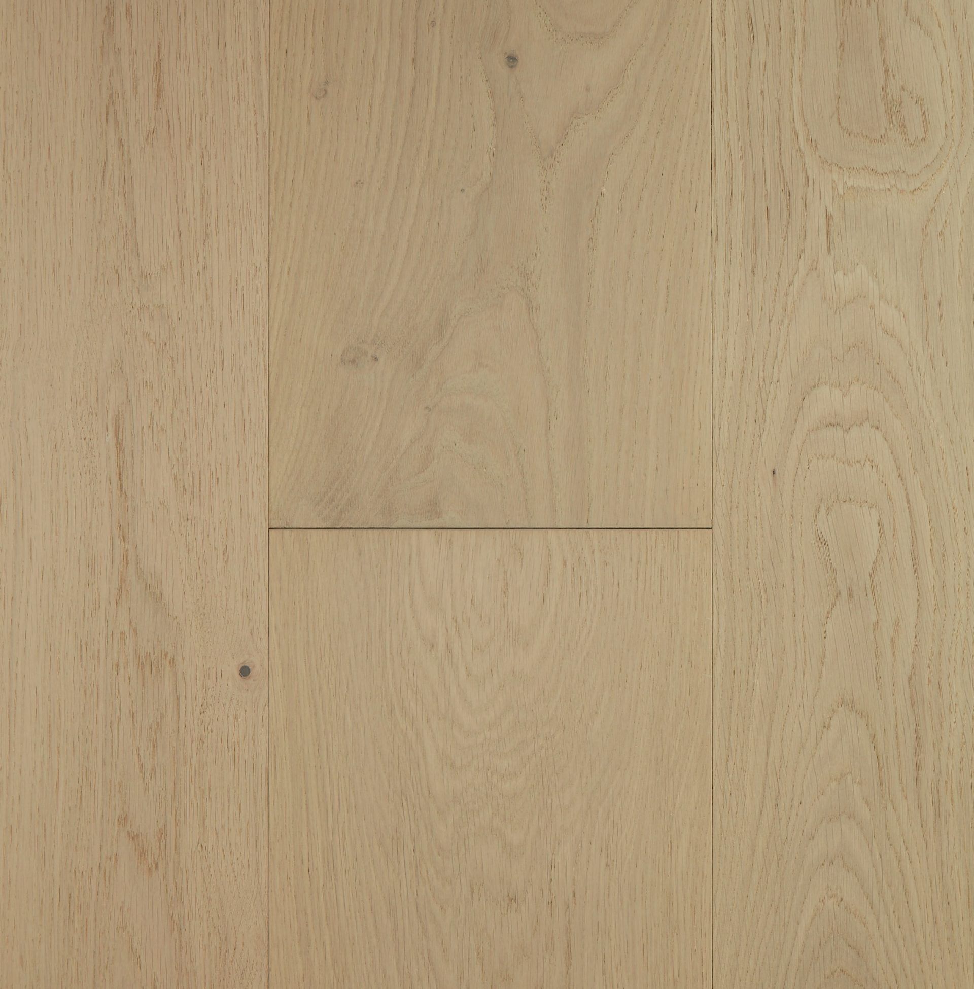 Wide Plank Polar Ice engineered European oak wide plank flooring sample