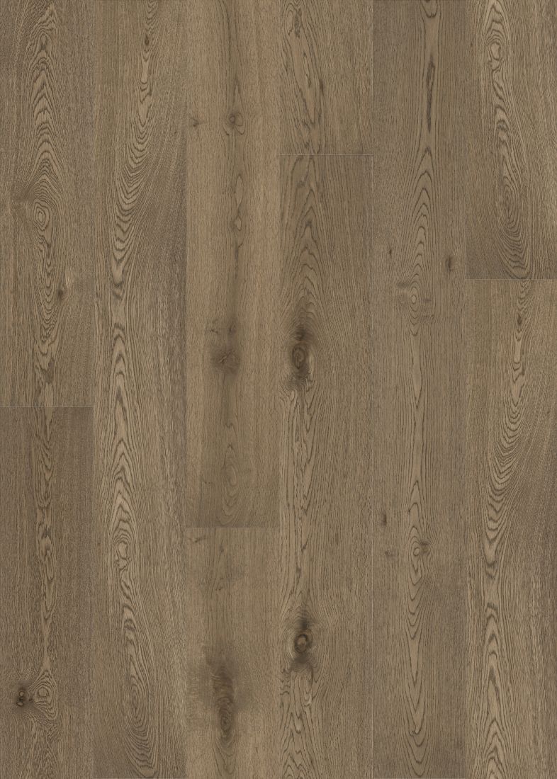Rustic Cedar 190mm Plank engineered european oak flooring colour and grain sample.