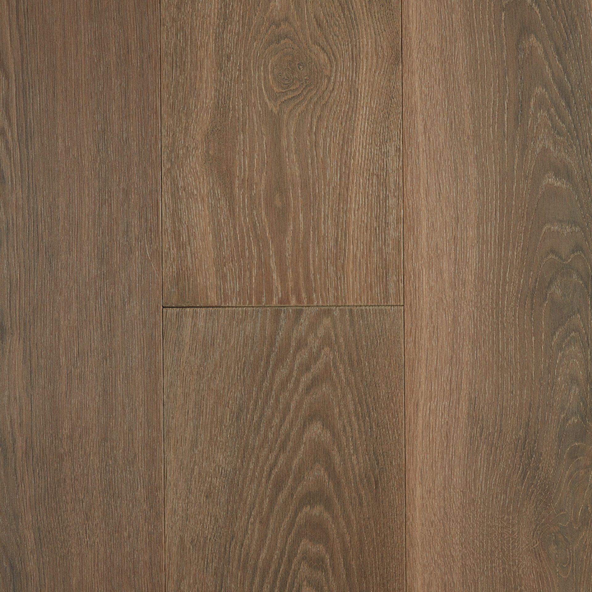 Merlot engineered European Oak flooring colour and grain sample.