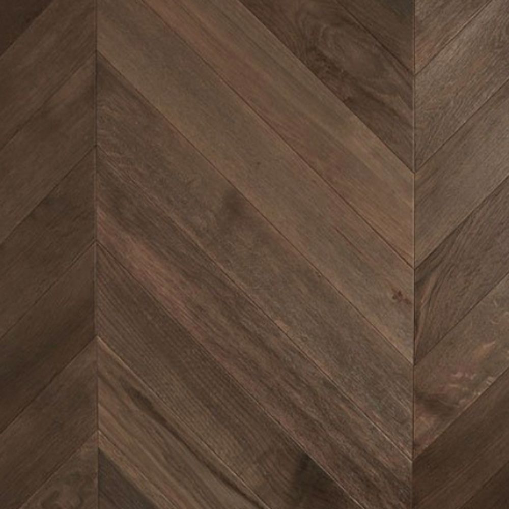 Chevron Mink Grey engineered European oak chevron flooring sample